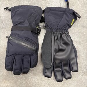 Burton Black Kids Gloves